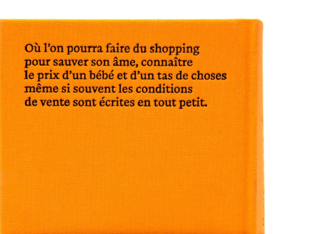 Quatrième de couverture du livre de Rémi Babinet : Pas de publicité merci